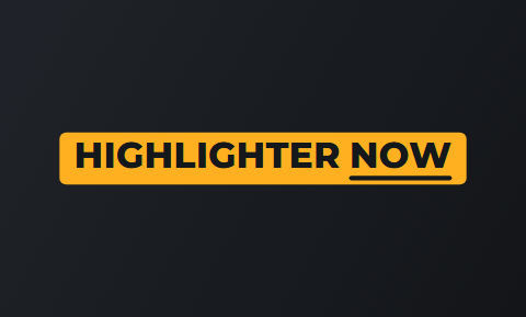 Highlighter caption style