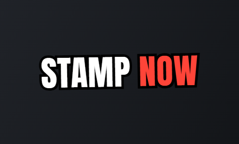 Stamp caption style